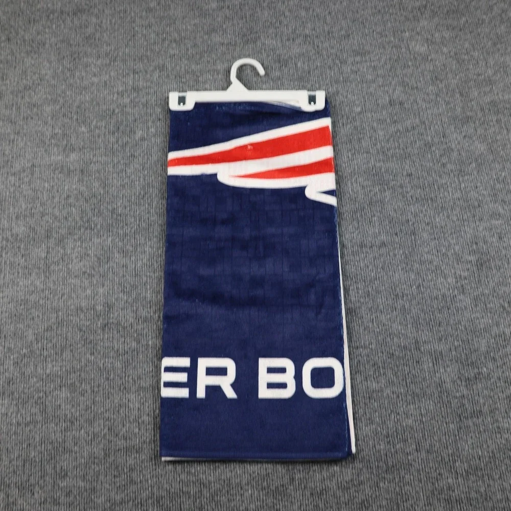 New England Patriots Bench Towel 22x42 NFL Football Super Bowl LII AFC Champions